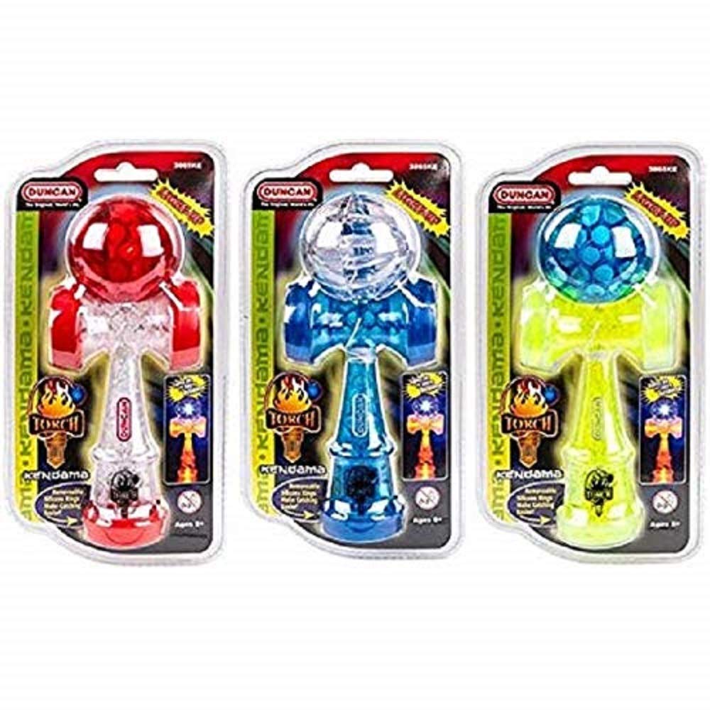 Duncan Toys Torch Light-Up Kendama Toy, Mystery Color
