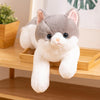 Yeqivo Realistic Plush Cat Toy, Soft Kitty Stuffed Animal For Kids, Cute Cat For Birthday Party (Gray, 70Cm/27.5Inch)