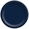 True Navy Round Paper Plates - 10' (20 Pc) - Perfect For Parties, Picnics, & Everyday Meals