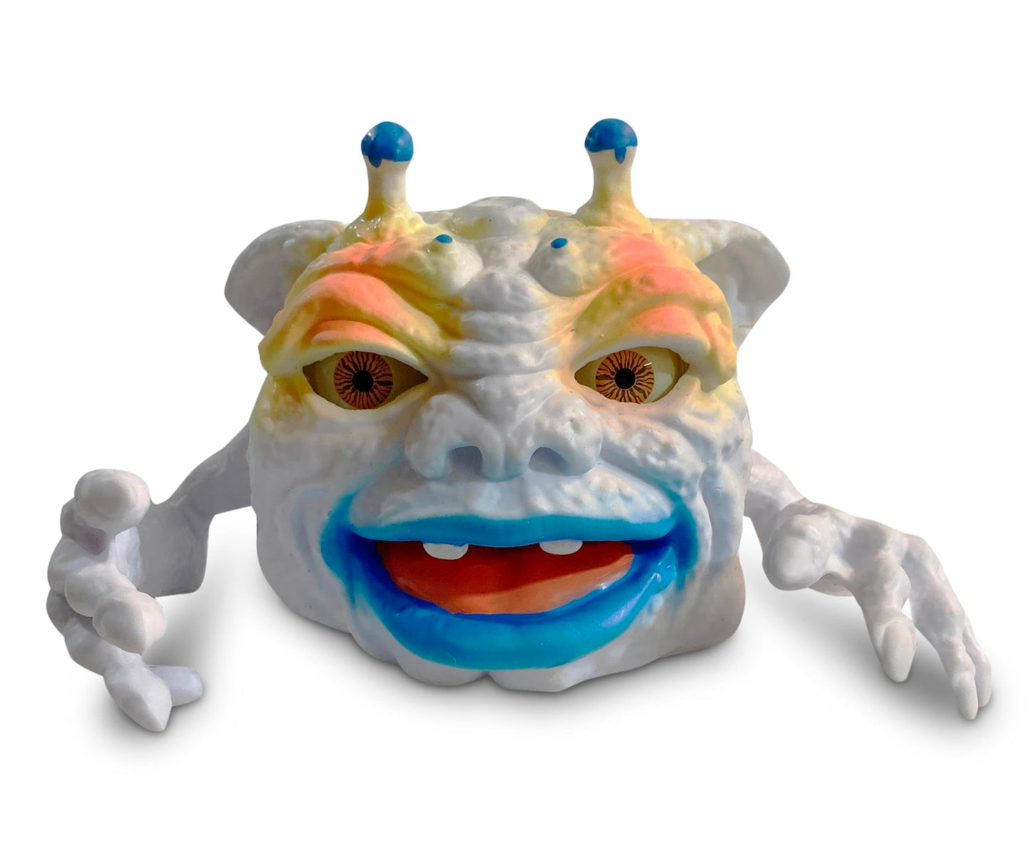 Triaction Toys Boglins Dark Lords 8-Inch Foam Monster Puppet Exclusive, Crazy Clown | Creepy Hand Puppets, Action Figures For Imaginative Playtime | Collectible Retro '80S Toys For Kids,White