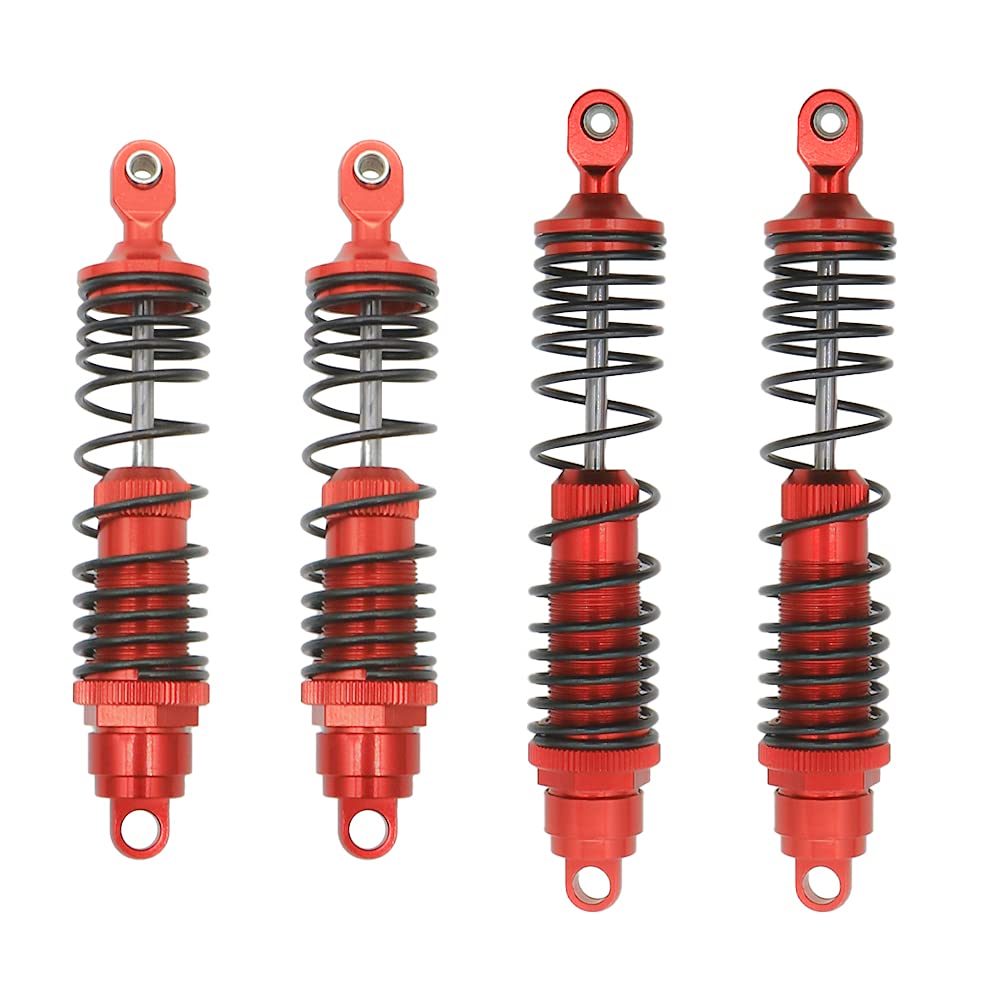 RCAWD Big Bore Shocks For Traxxas Slash 2WD Shocks Parts Full Aluminum Slash Shocks Rustler Stampede Bandit Hoss 110&100mm Dampe