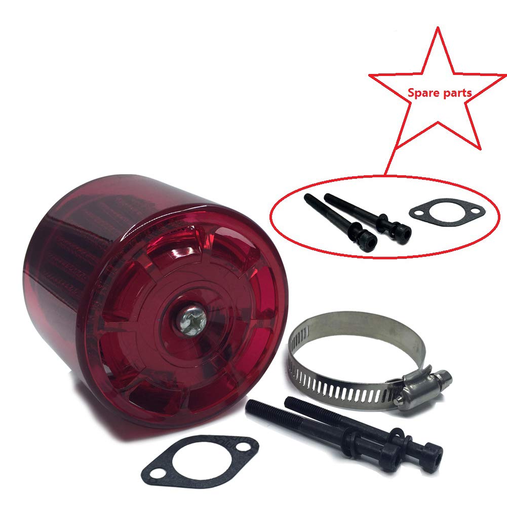 FLMLF Air filter Set Red For 1/5 RC Hpi Baja Rovan King Motor 5B 5T 5SC FG GoPed RC CAR PARTS