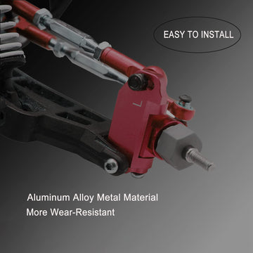 RC Alloy Caster Block&Steering Blocks&Rear Stub Axle Carriers for Traxxas 1/10 2WD Slash, Stampede, Rustler, Nitro Slash-Replace