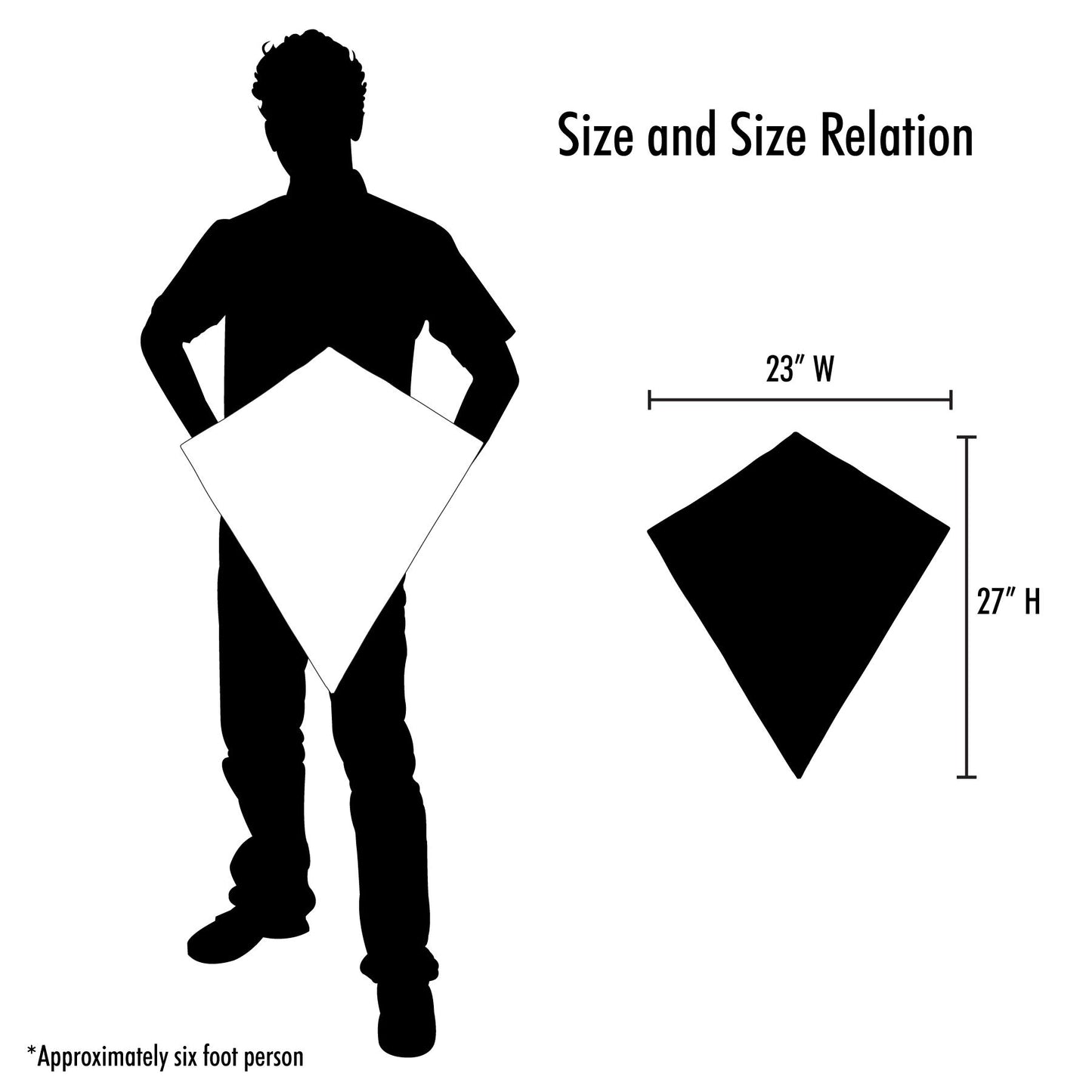 Hot Arch 27' Diamond Kite
