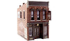 Woodland Scenics Sully's Tavern N Scale Model, Brick Red, One Size, Wood Material, Model 4336844310