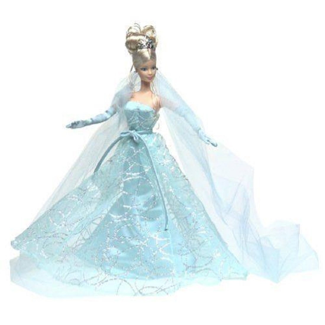 Mattel Barbie Doll 2001 Collector Edition - 2nd in Series, Blue, Model 50841
