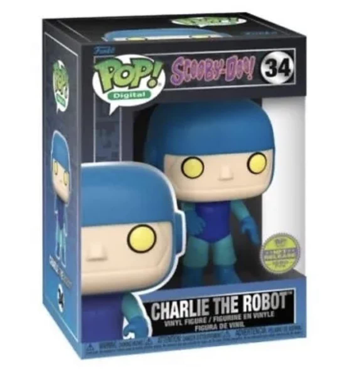 Charlie The Robot Vinyl Figure Limited Edition