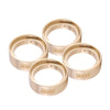 INJORA Brass Inner Rings Wheel Weights for TRX4M 1/18 RC Crawler Stock Tires Upgrade,29g/pcs