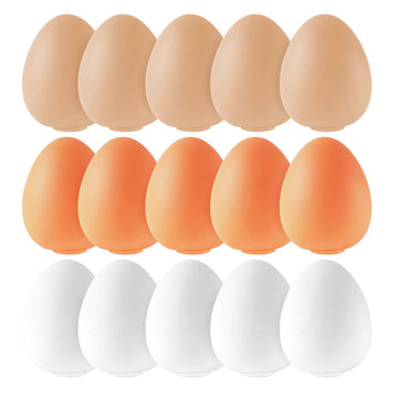 Super Z Outlet 2' Stress Relief Squeezing Eggs 15-Pack For Kids And Adults - Premium Anti-Stress Balls - Alleviate Tension, Anxiety And Improve Focus - Adhd Sensory Toys Gift Set