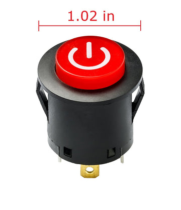 Shengle Children'S Car Power Start Button Switch Accessories For Kids Electric Ride On Car Replacement Parts