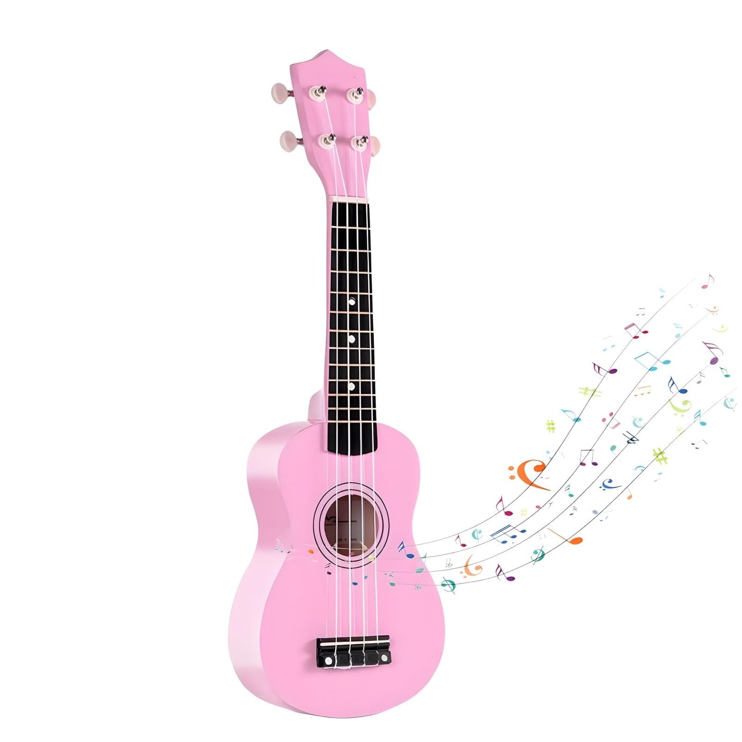 Kids Guitar Acoustic, Jakeloo 21 Inch Wooden Acoustic Guitar For Toddler Guitar Toy Childrens Guitar Musical Toy Instruments Ide