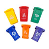 Nuanmu Trash Can Toy Kids Push Toy Vehicles Garbage Can 2 Style Of 6 Colors