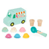 B. toys- Sweet Scoops- Pretend Play Ice Cream Truck Play Set - Play Food & Accessories - Toy Truck, Stackable Scoops, Magnetic S