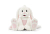 Plushible Bridging Miles With Smiles Adorable Plushie - Cute Stuffed Animal For Kids (18'' Bunny)