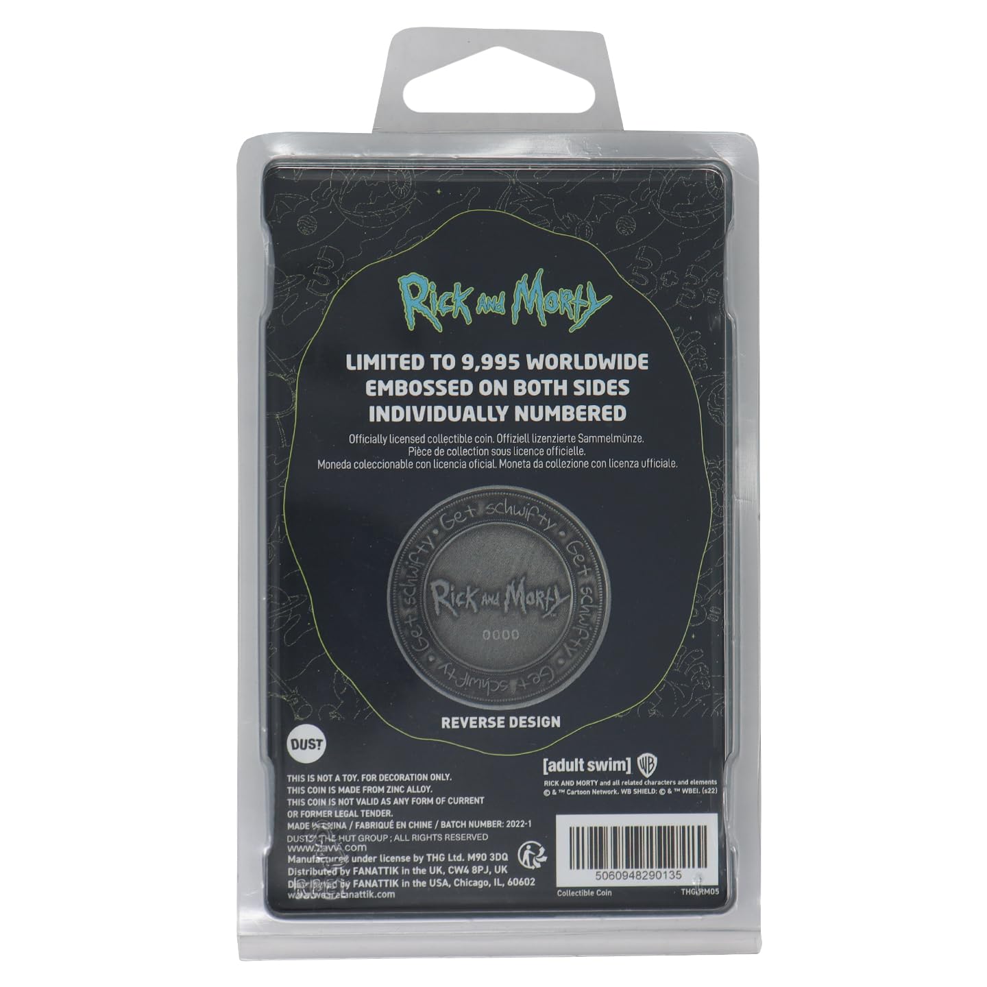 Fanattik Rick & Morty Pice De Collection Limited Edition
