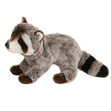Douglas Ringo Raccoon Plush Stuffed Animal - 10 Brown/White/Black Soft Toy for Kids and Collectors