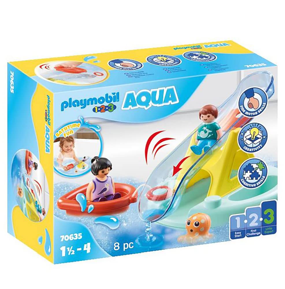 Playmobil 1.2.3 Aqua Water Seesaw With Boat
