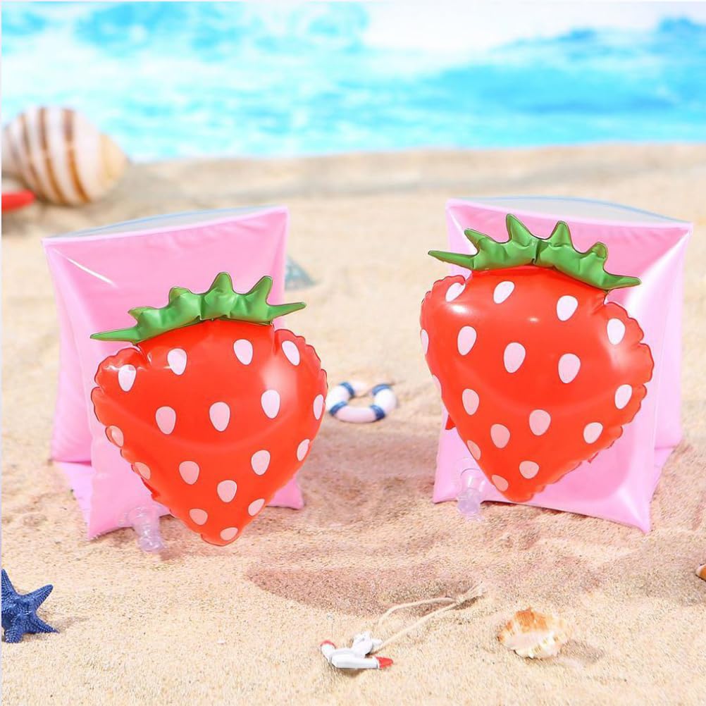 Arm Floaties-Kids mature-themed Swimming Arm Floating Rings PVC Arm Floating Inflatable Swimming Arm with Floating Sleeve Swim Ring