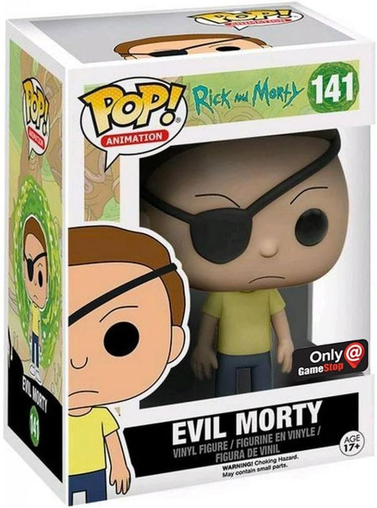 Pop Rick & Morty Evil Morty limited availability Figure