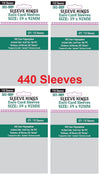 Sleeve Kings Euro Card Sleeves 59 X 92 Mm (4X110 Pack, 440 Sleeves)
