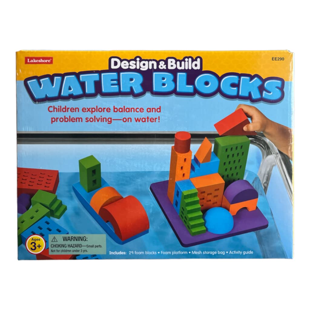Lakeshore Berry Medium Water Blocks - Durable Design & Build for Creative Play and Learning Activities
