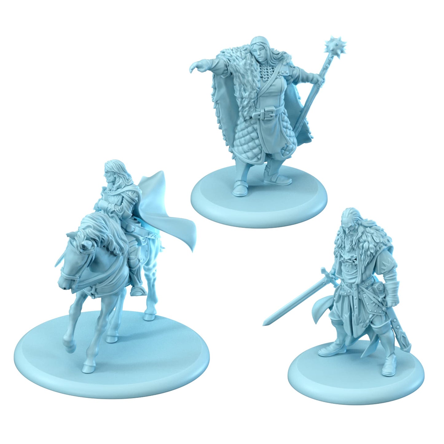 Cmon A Song Of Ice And Fire Tabletop Miniatures Game Stark Heroes Iii Box Set - Expand Your Forces With Iconic Stark Heroes! Str