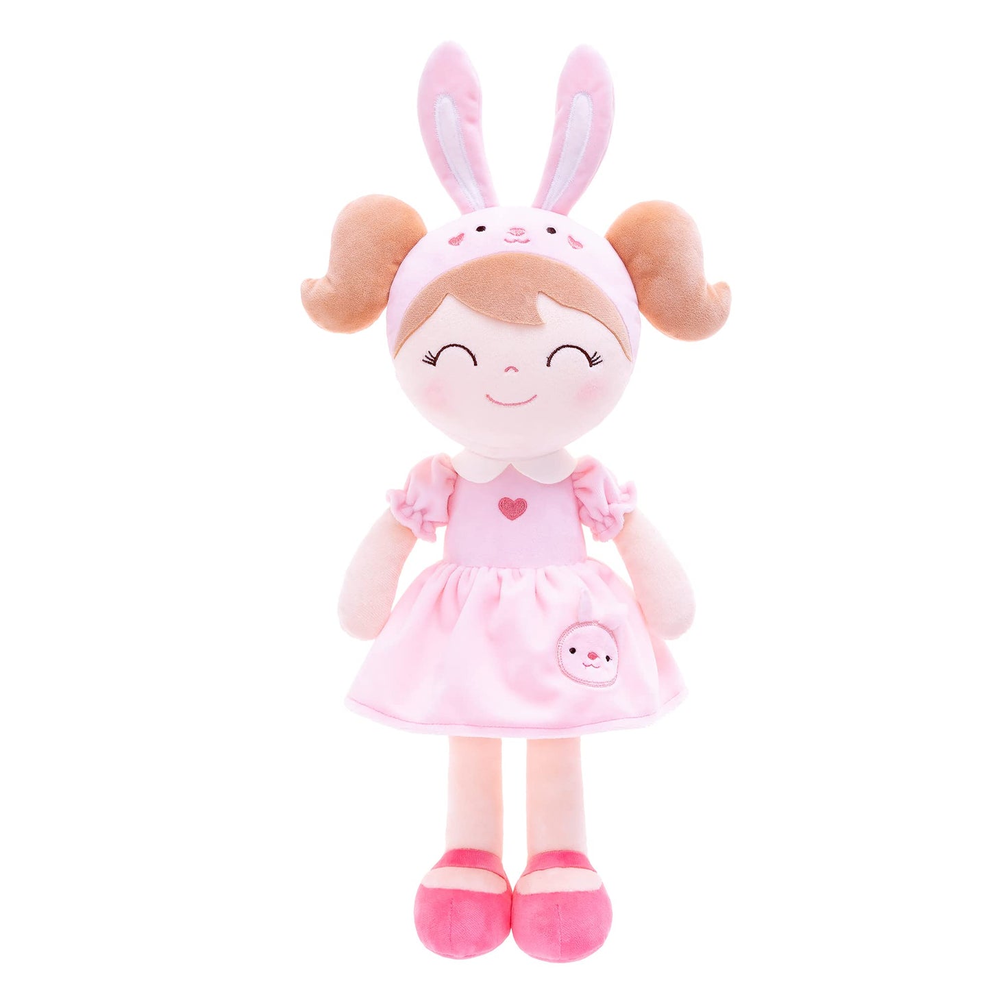 Gloveleya Baby Doll Girl Gifts Soft Plush Bunny Dolls 12' With Gift Box