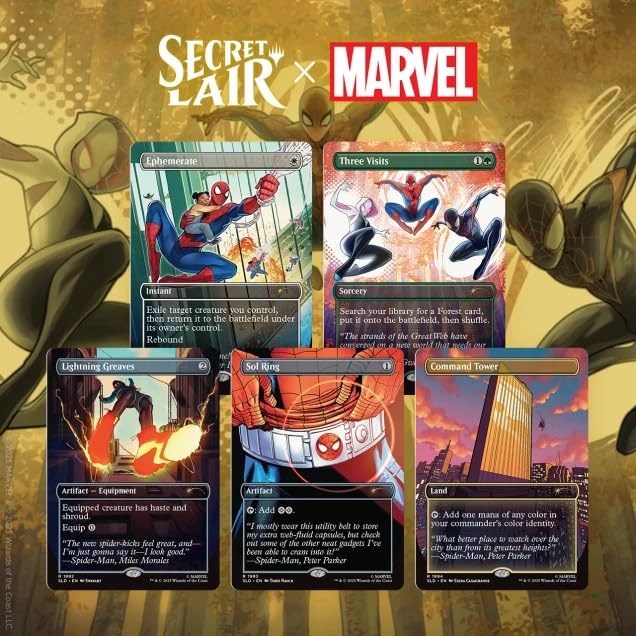 Magic the Gathering Secret Lair x Marvels Spider-Man: Heroic Deeds (Foil)