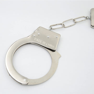 Handcuffs for Kids Safety Toy Cop Cuffs with Key Police Officer Role Play Cowboy Sheriff Halloween Costume for Kids