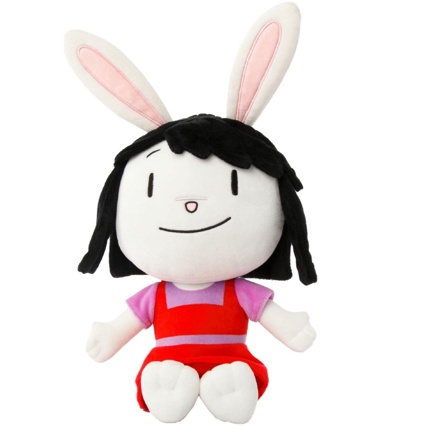 Mighty Mojo Elinor Plush Figure Toy - Super Soft Fabric, Embroidered Detailing, White - Ideal Gift for Kids Ages 3-5 - Model 850040678666