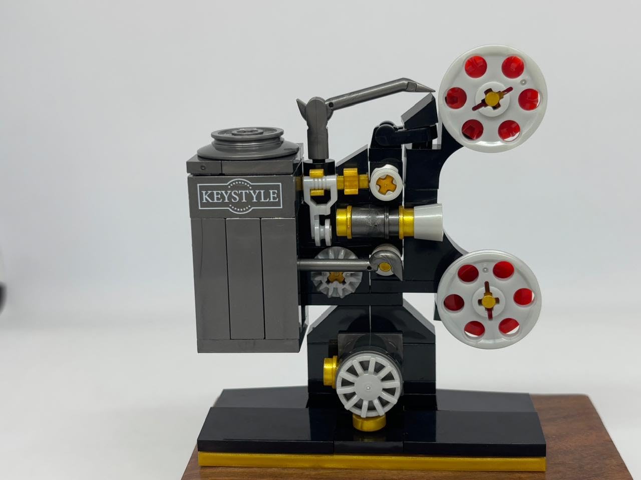 Bricks & Blocks Diy Film Projector Building Block | Colorful Stem Learning Construction Kit For Kids | 3D Creative Play For Earl