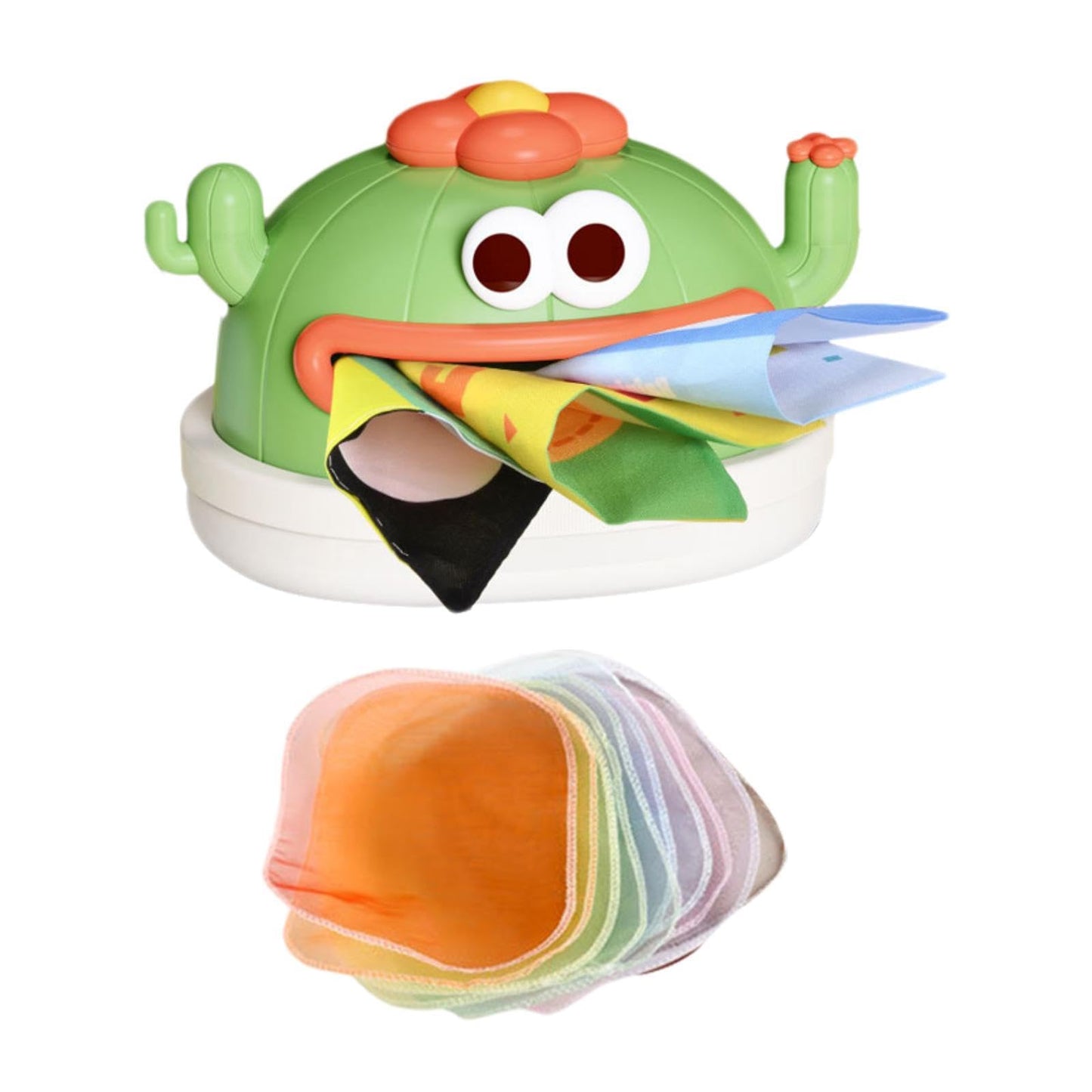 Ujeavette Baby Tissue Box Finger Exercise Baby Toy For Learning Montessori Sensory Toy