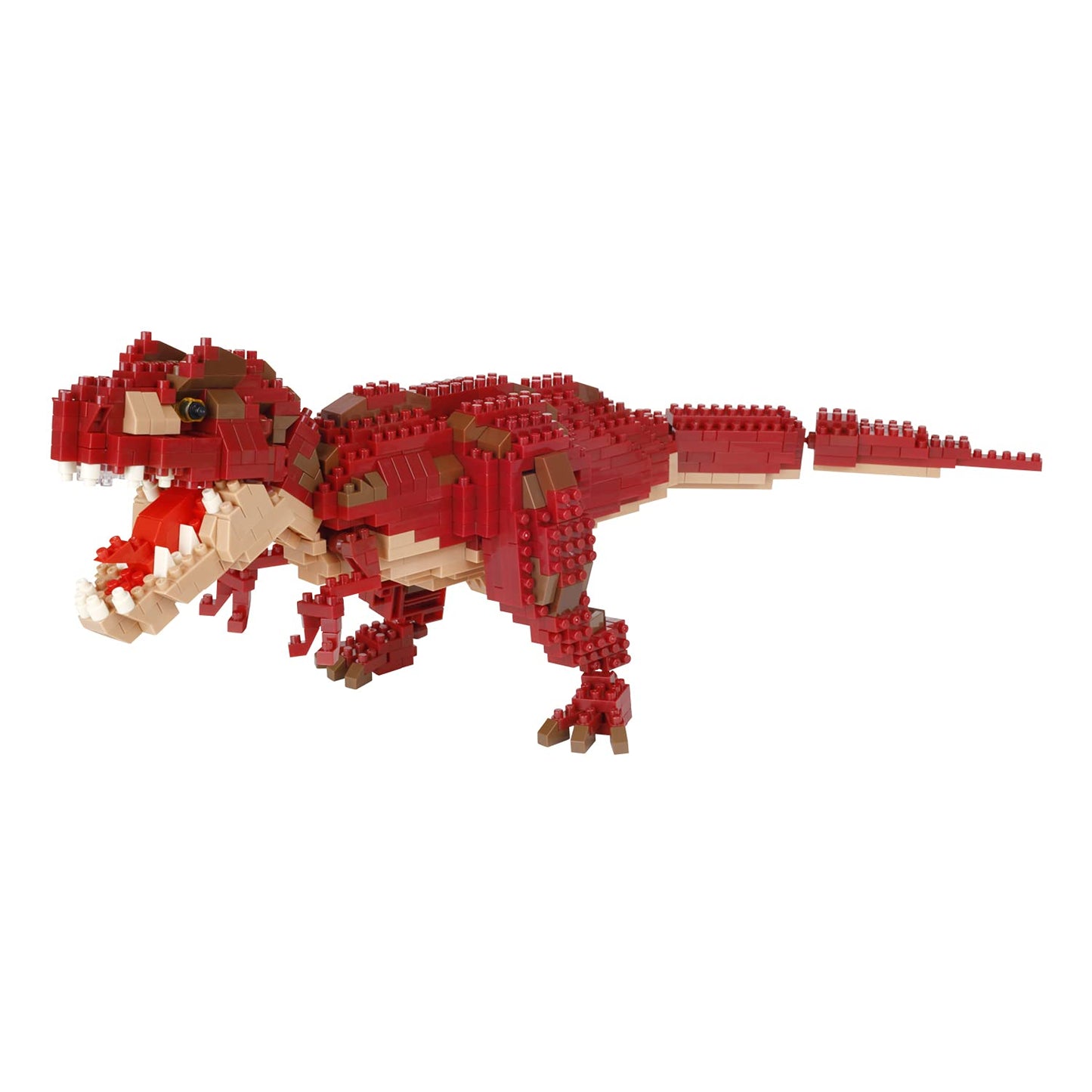 Nanoblock - Dinosaurs - Dinosaur Deluxe Edition Tyrannosaurus Rex, Advanced Hobby Series Building Kit
