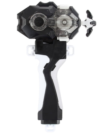 Desamvap Bey Battling Tops B-184 Launcher & Grip, Custom LR Left Right Spin, Compatible with All Bey Burst Series, Black, Small
