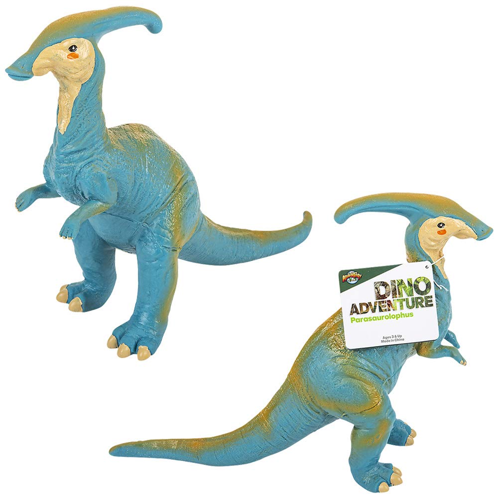 Rhode Island Novelty 12 Inch Soft Touch Parasaurolophus, 1 per Order