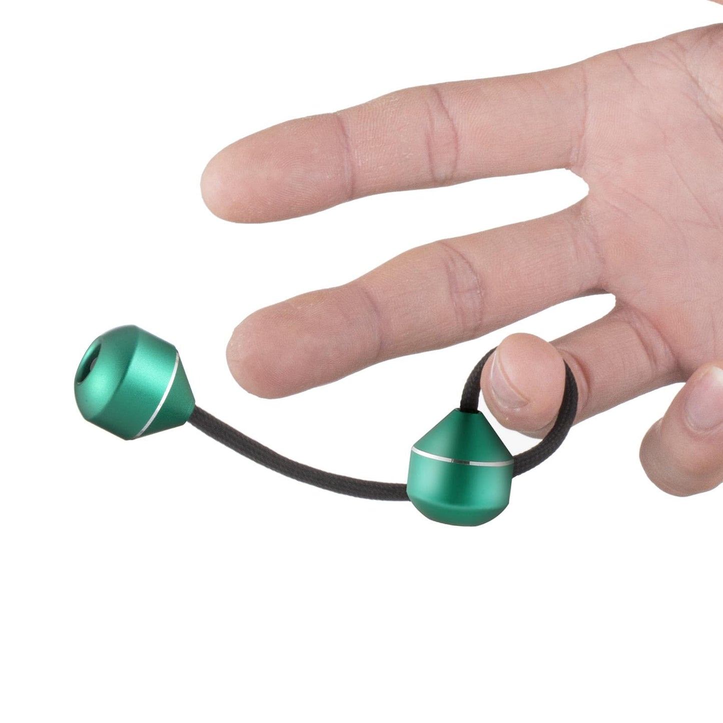 L-Shizuku Begleri Fidget Beads - Worry Fidget Beads Spin & Bump - Made Of Aluminum Alloy - For Men Women Youngs Skill Players Creates A Bit Of Magic For You (Ufo)
