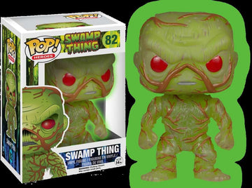 Funko Pop! Dc Heroes: Swamp Thing Vinyl Figure (Glow In The Dark Version)