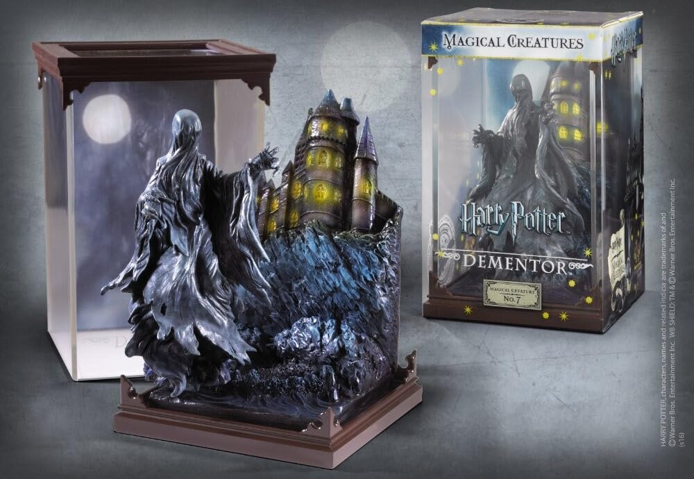 The Noble Collection Dementor Figurine - 7" Plastic Magical Creature - Mehrfarbig - Model NN7550