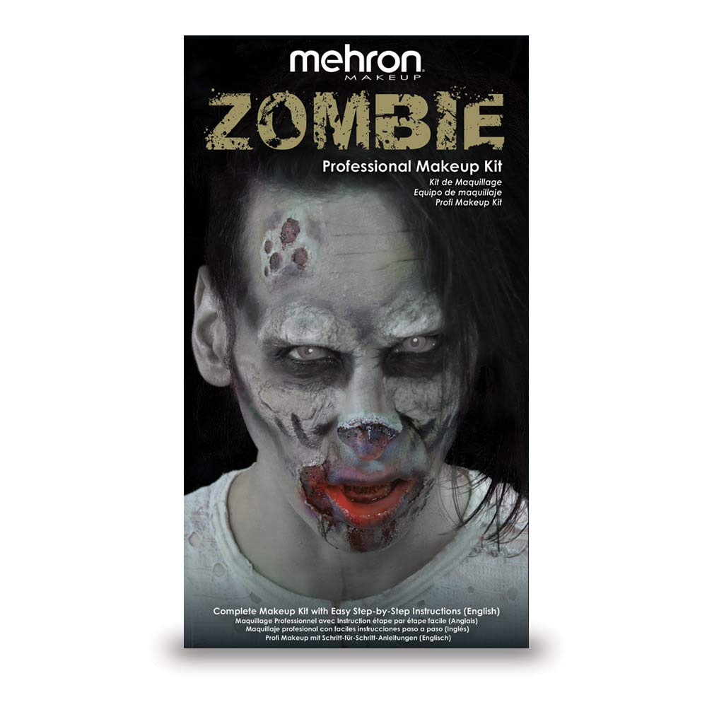 Mehron Makeup Premium Character Kits| Makeup Kits for Halloween & Cosplay| Made in the USA | Complete Makeup Kit | Includes all
