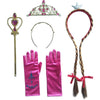 Spunicos Girls Snow Queen Princess Costume Accessories Anna Opt2