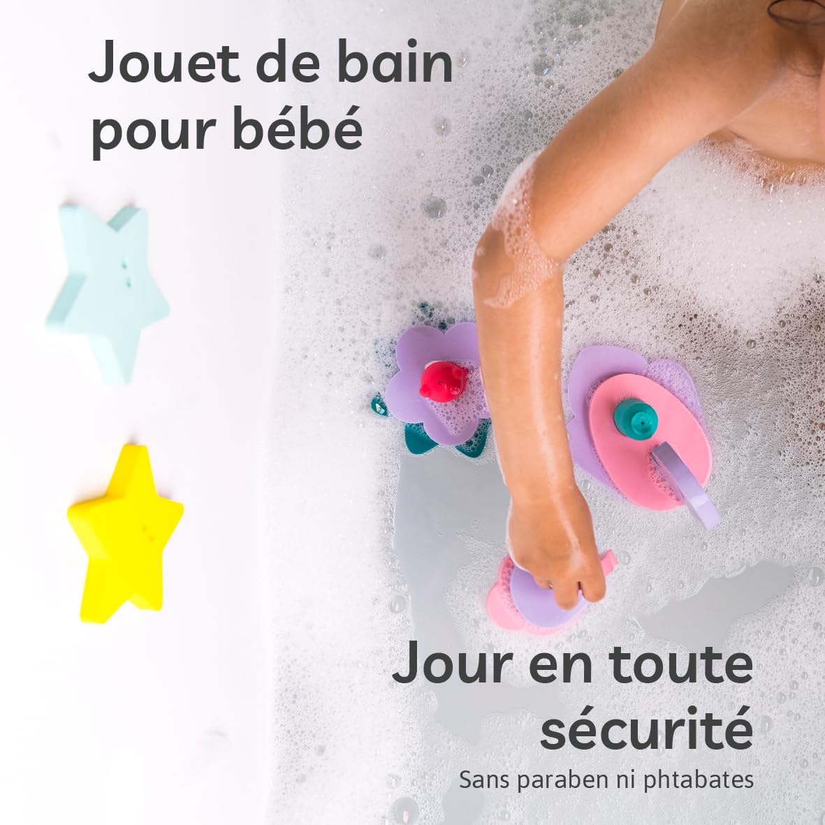 Quut | Puzzle Friends | Fairy Pond | Award Winning Children'S Bath Toy & Game