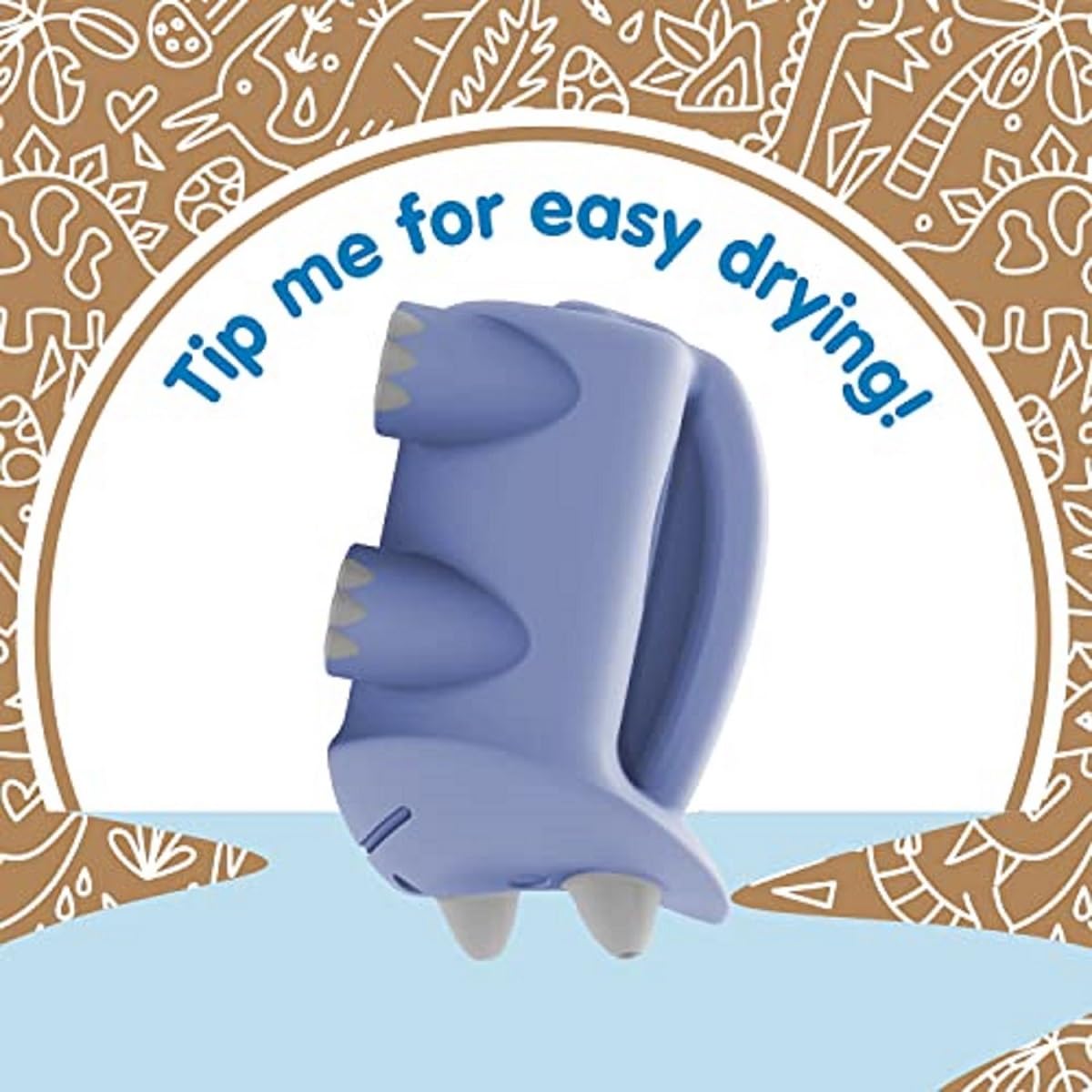 Dr. Brown’S Cleanup Pour & Roar Watering Can, Baby Bath Essentials Kids Toy, 6+ Months Bpa Free, Certified Plastic Neutral