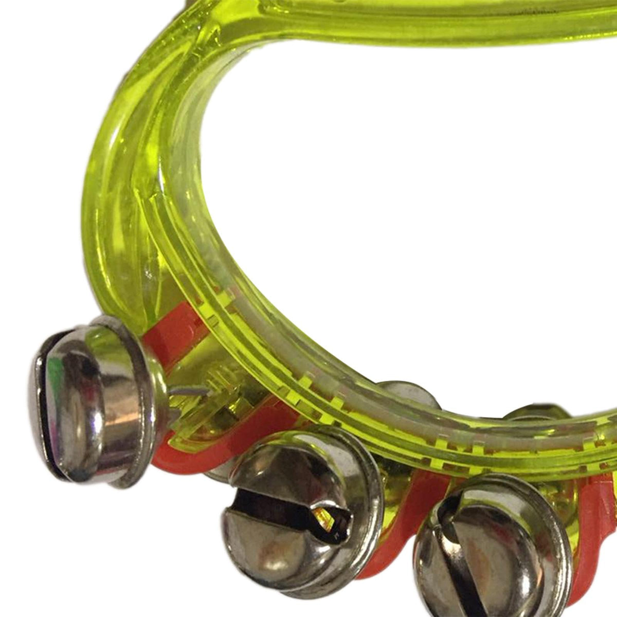 Atorse Mini Percussion Tambourines Shaking Rattle For Family Kids Kindergarten Yellow|Baby | Toys For Baby | Developmental Baby