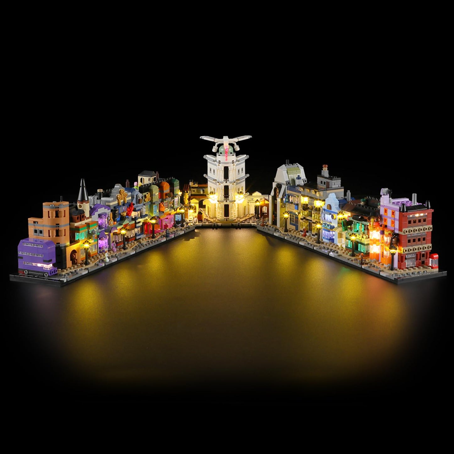 Briksmax 2.0 Light Kit For Lego-76444 Diagon Alley Wizarding Shops -Innovative Led Lighting Kit Compatible With Lego Harry Potte