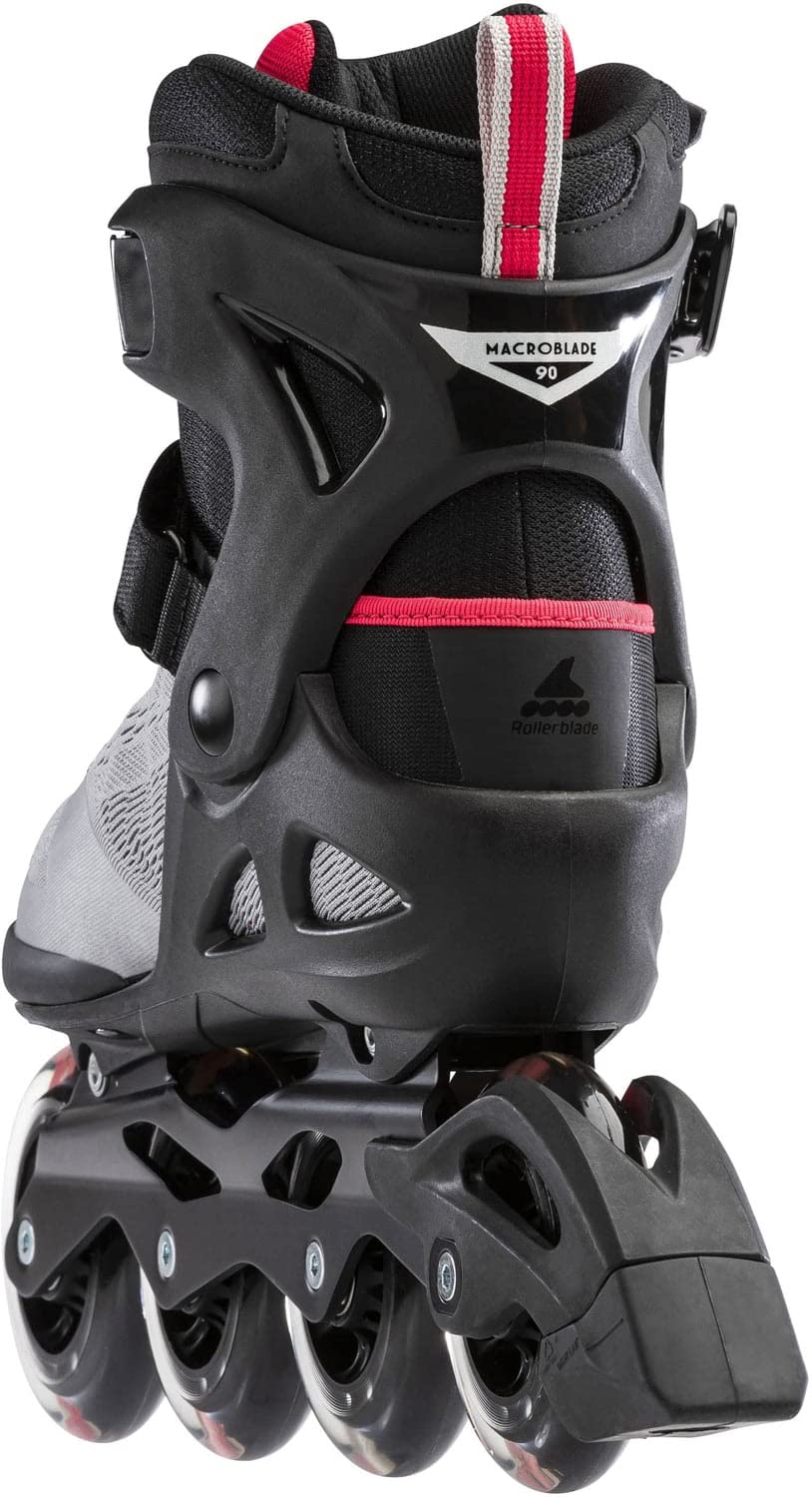 Rollerblade Macroblade 90 W Inline Skates, Size 7, Neutral Grey/Paradise Pink, Model 07100500A06, Durable Plastic Material