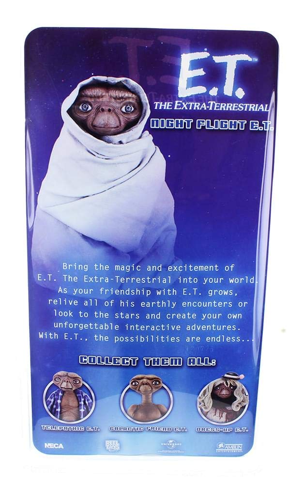 Neca - E.T. The Extra-Terrestrial - 7' Scale Action Figure Series 2 - Night Flight E.T.