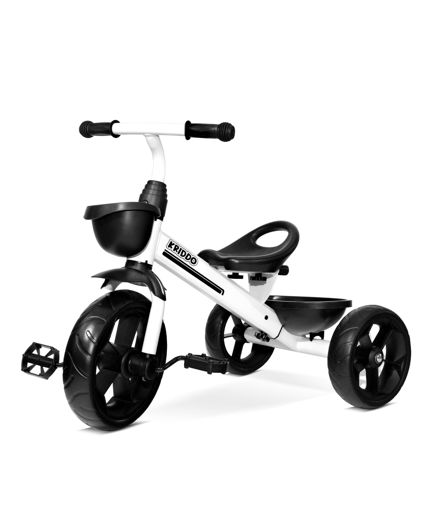 KRIDDO Kids Tricycles Age 24 Month to 4 Years, Toddler Kids Trike for 2.5 to 5 Year Old, Gift Toddler Tricycles for 2-4 Year Old