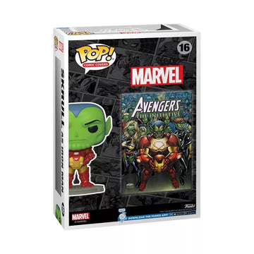 Funko Pop! Cover Art Marvel Collection Collectible Vinyl Figure Comic Covers (Skrull As Iron Man), 15689985