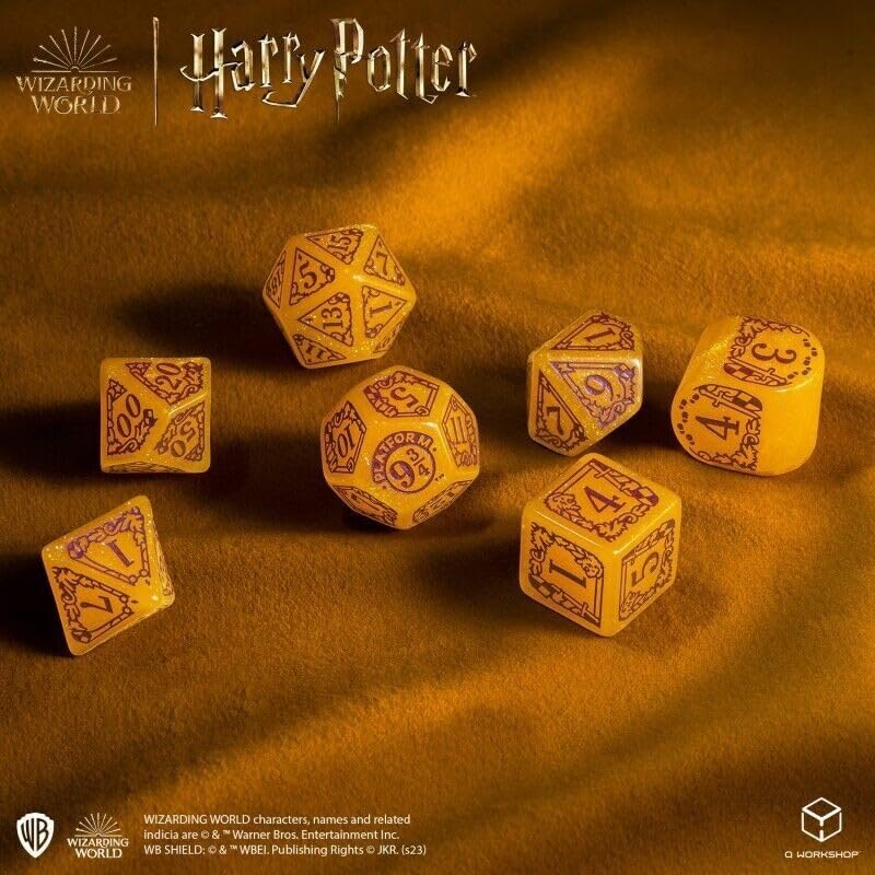 Harry Potter Gryffindor Modern Dice Gold