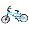 Totority Statue Alloy Tricycle Figurine Little rag Doll Model Bike Food Play Dollhouse Motorcycle Mini with Brake Decorations Doll House Miniature Artificial Bicycle Miniature